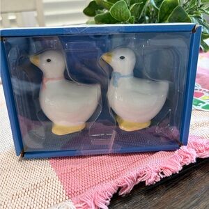 Duck Salt and Pepper Shakers